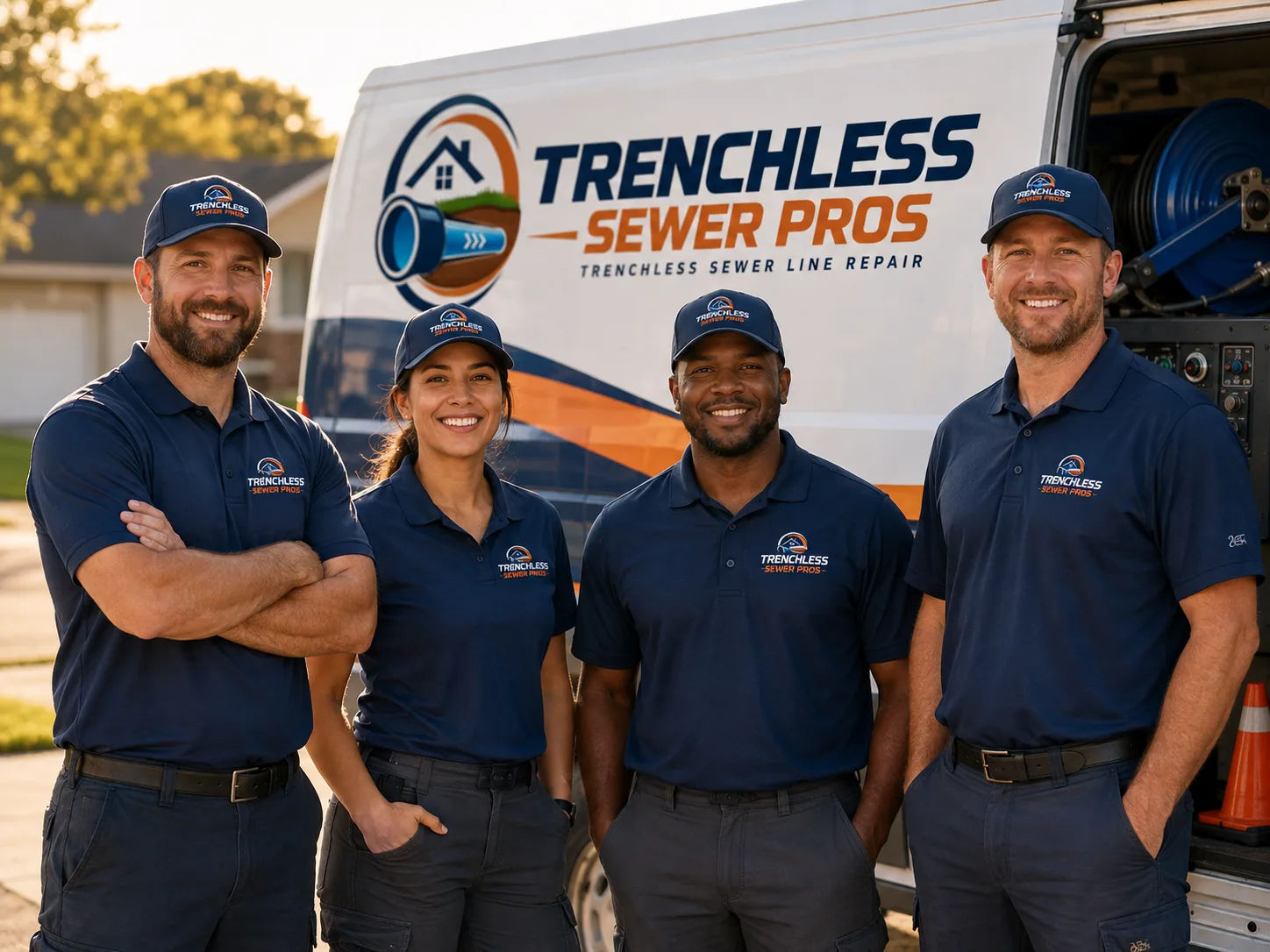 Trenchless Sewer Repair company in Marne, MI